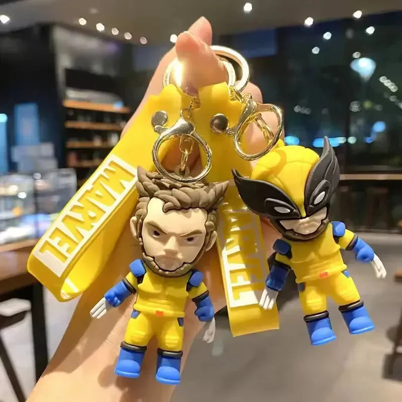 Deadpool & Wolverine Buddies Keychain - Bear Hugs