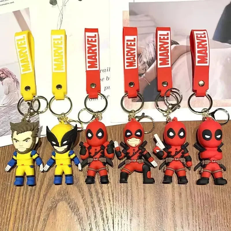 Deadpool & Wolverine Buddies Keychain - Bear Hugs