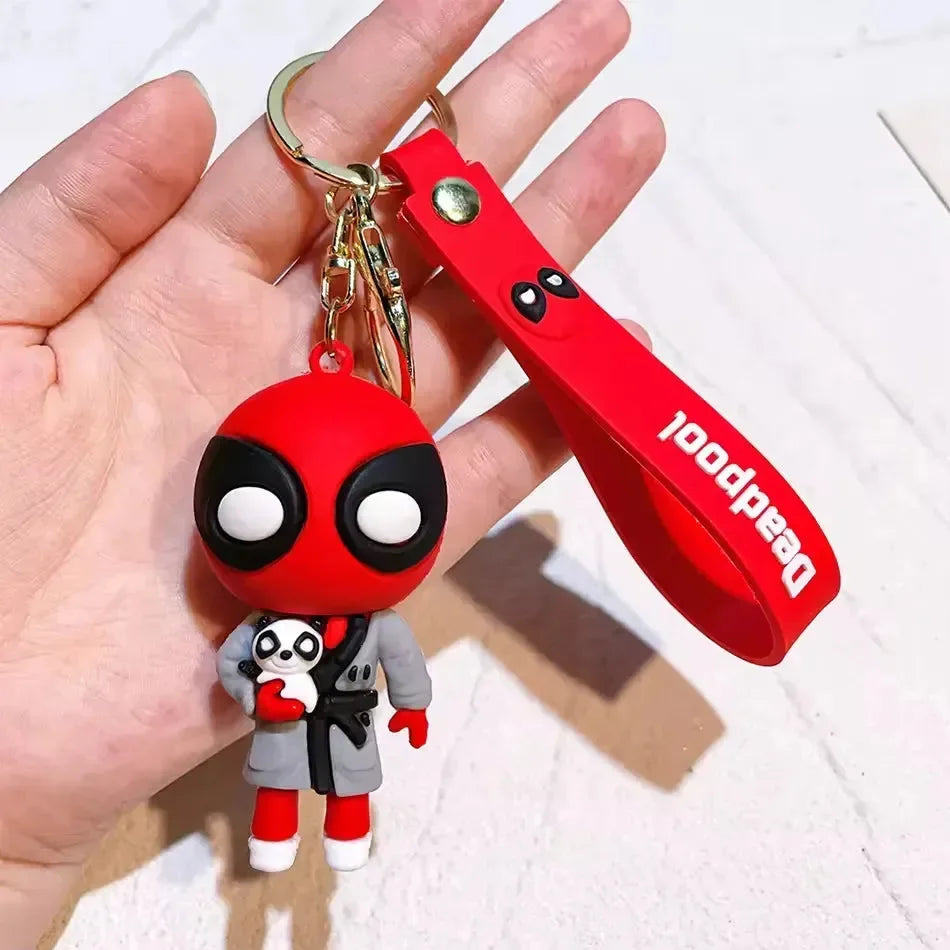 Deadpool & Wolverine Buddies Keychain - Bear Hugs