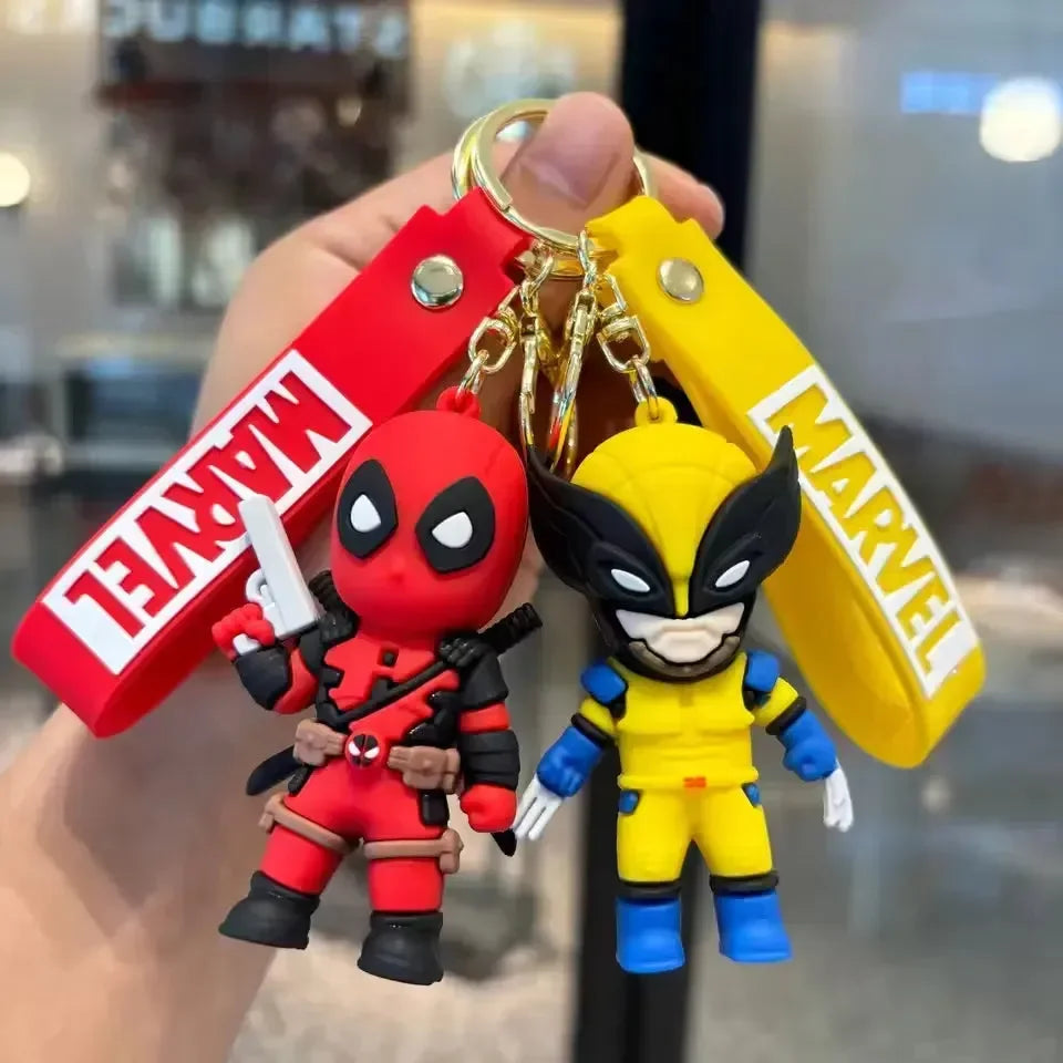Deadpool & Wolverine Buddies Keychain - Bear Hugs