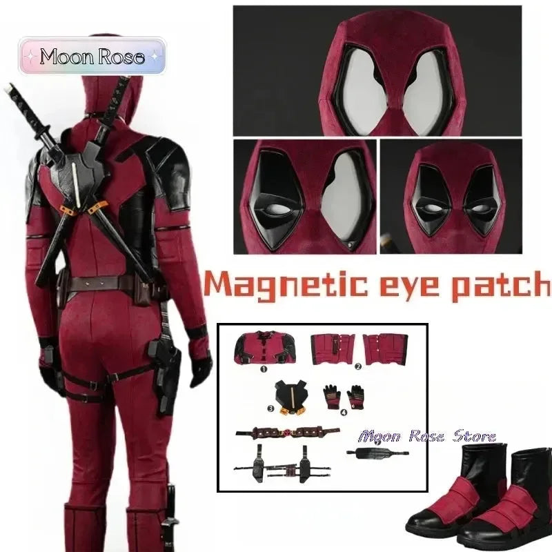 Deadpool Cosplay Full Body Costume Mask - Bear Hugs