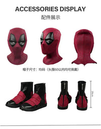 Deadpool Cosplay Full Body Costume Mask - Bear Hugs