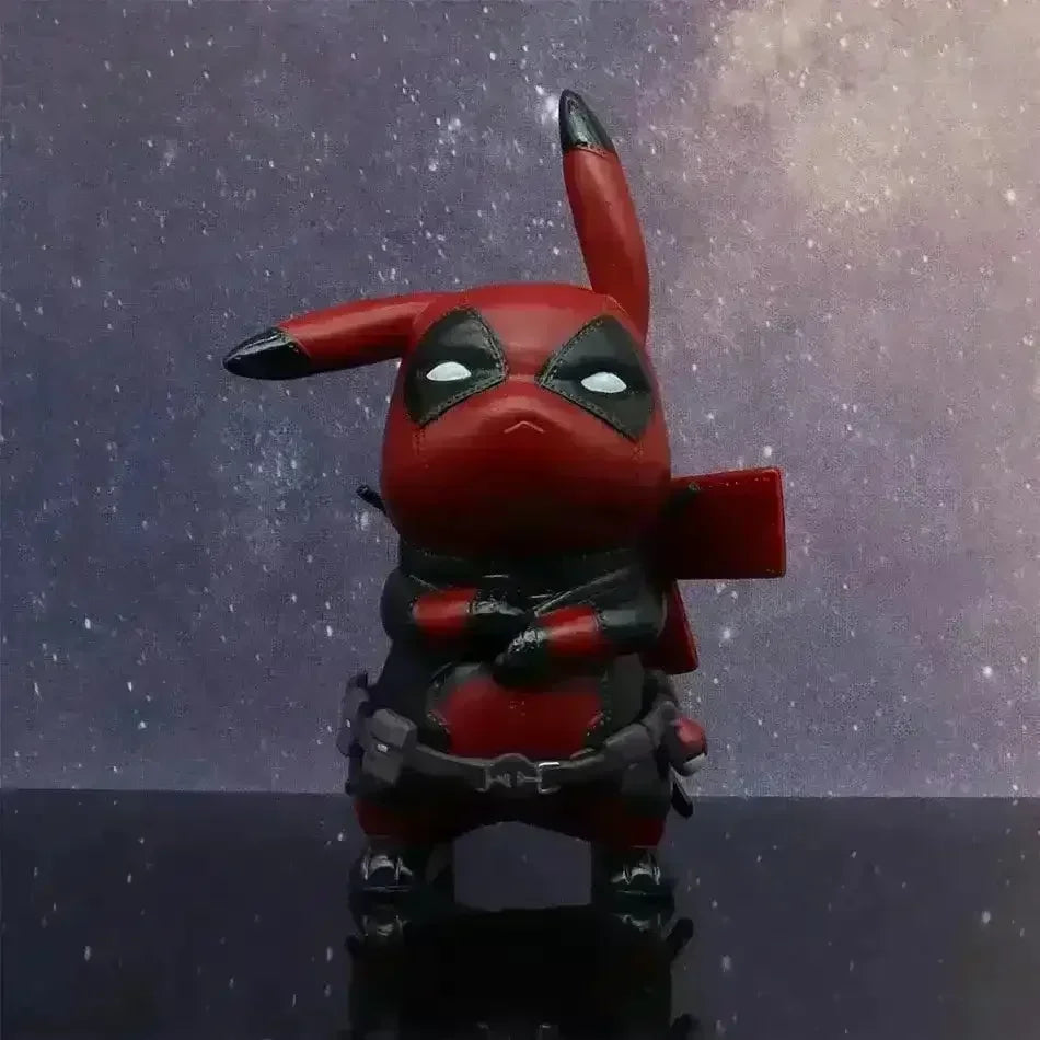 Deadpool Pikachu Action Figure (12 cm) - Bear Hugs