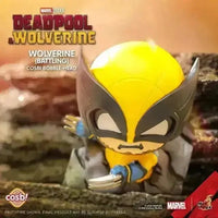 Deadpool vs Wolverine COSBI BobbleHead Figures - Bear Hugs