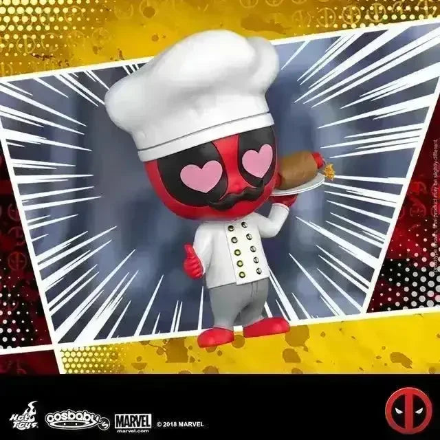 Deadpool vs Wolverine COSBI BobbleHead Figures - Bear Hugs