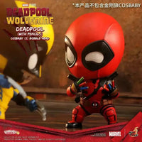 Deadpool vs Wolverine COSBI BobbleHead Figures - Bear Hugs