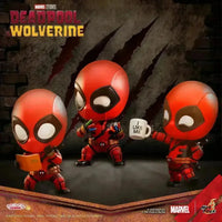 Deadpool vs Wolverine COSBI BobbleHead Figures - Bear Hugs