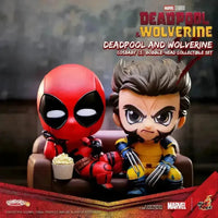 Deadpool vs Wolverine COSBI BobbleHead Figures - Bear Hugs