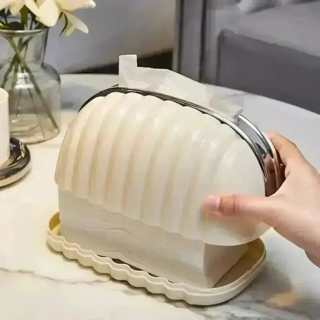 Decorative Shell Bag Tissue Holder - Bear Hugs