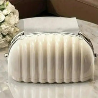 Decorative Shell Bag Tissue Holder - Bear Hugs