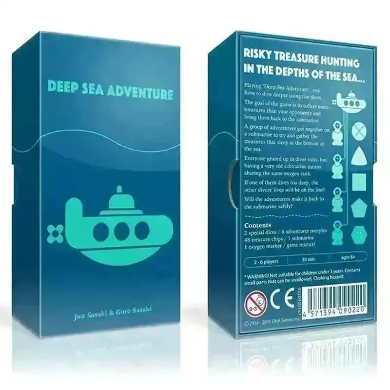 Deep Sea Adventure Card Game - Bear Hugs