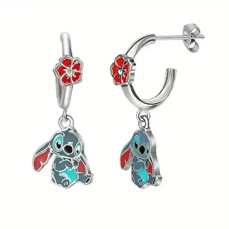 Delightful Lilo & Stitch Earrings - Bear Hugs