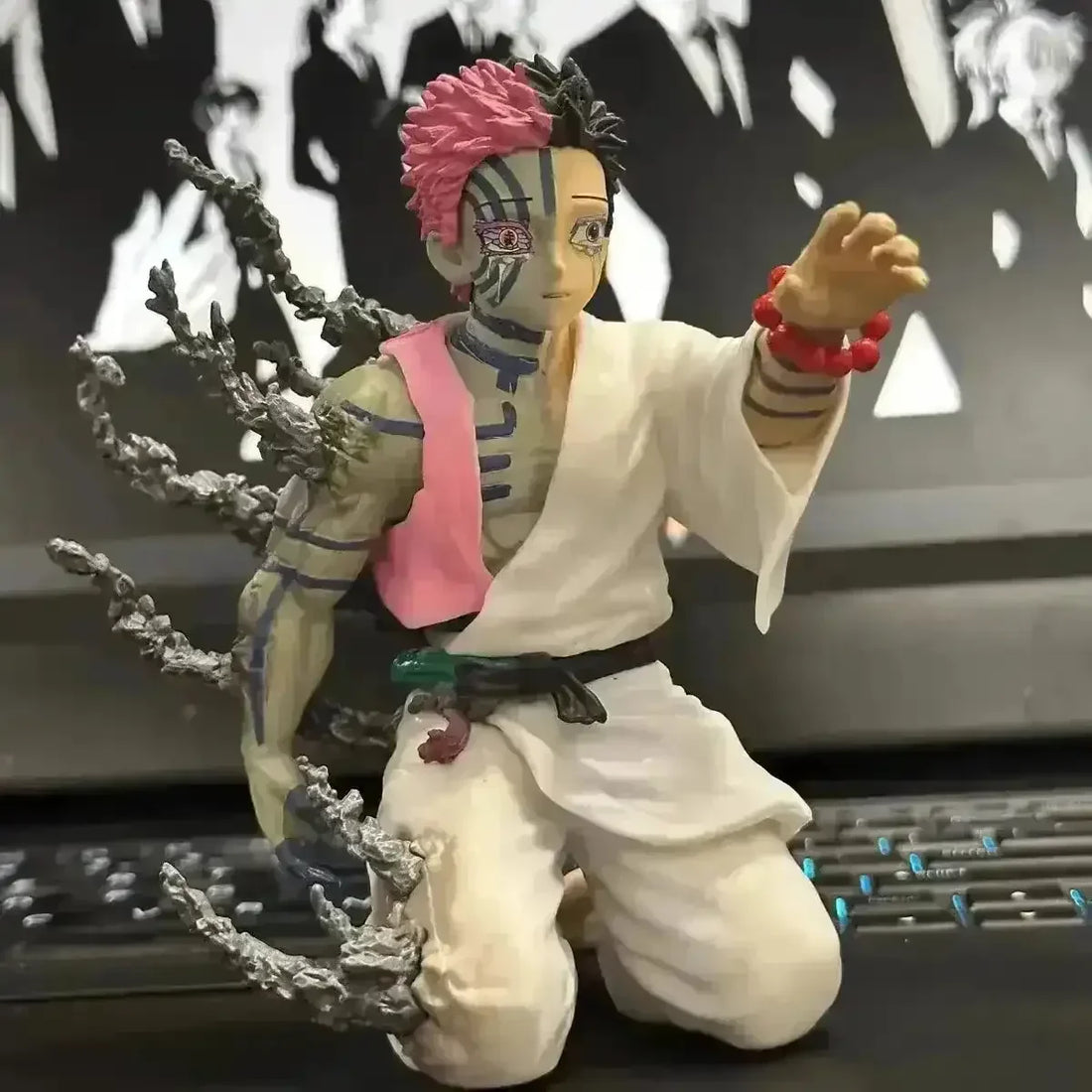 Demon Slayer Akaza Action Figure (17 cm) - Bear Hugs
