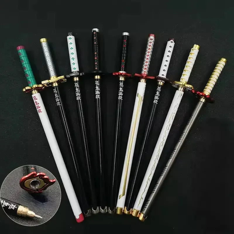 Demon Slayer Katana Shaped Gel Pen - Bear Hugs