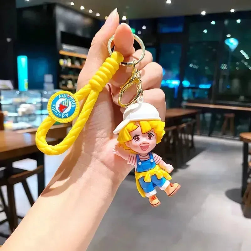 Demon Slayer Premium Rubber Keychains - Bear Hugs