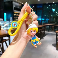 Demon Slayer Premium Rubber Keychains - Bear Hugs