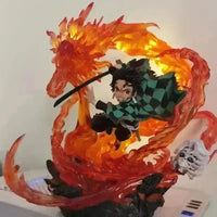 Demon Slayer Tanjiro Kamado Fighting Action Figure (30 cm) - Bear Hugs