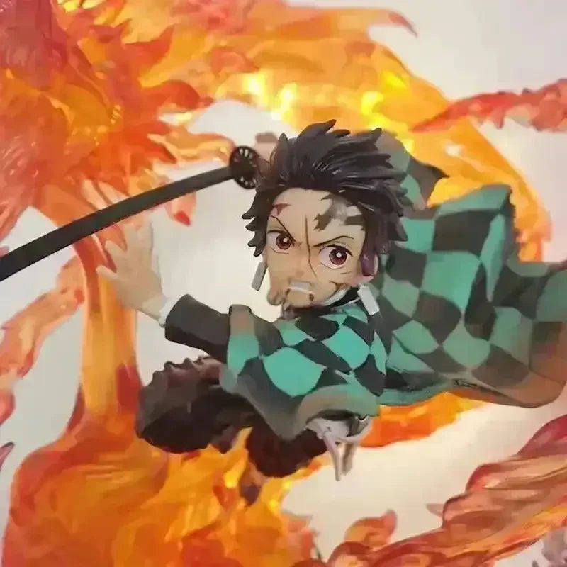 Demon Slayer Tanjiro Kamado Fighting Action Figure (30 cm) - Bear Hugs