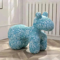 Designer Pony Mini Sofa cum Stool - Bear Hugs