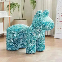 Designer Pony Mini Sofa cum Stool - Bear Hugs
