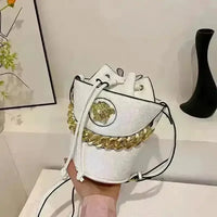 Designer V Bucket Bag - Bear Hugs