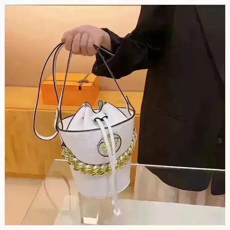 Designer V Bucket Bag - Bear Hugs