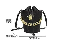 Designer V Bucket Bag - Bear Hugs