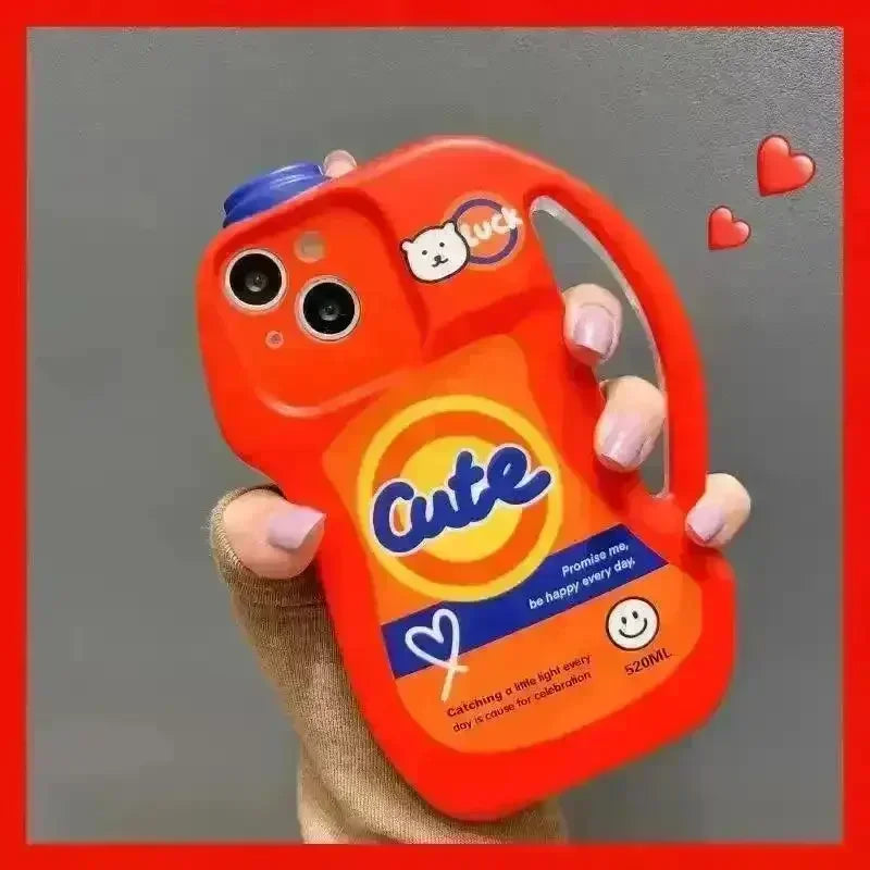 Detergent Bottle Phone Case (For iPhones) - Bear Hugs