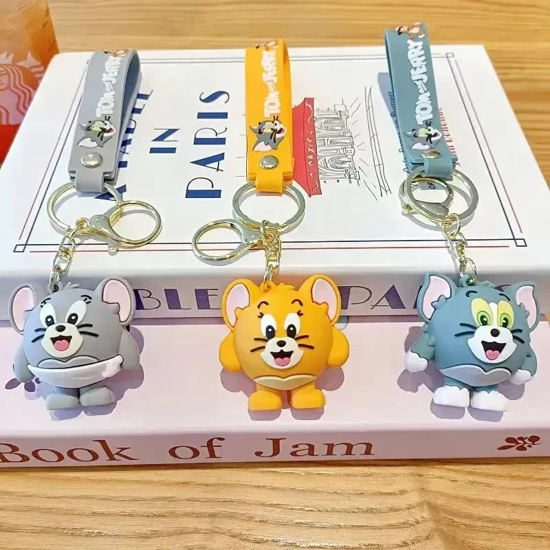 Diaper Dash Tom and Jerry Keychain - Bear Hugs