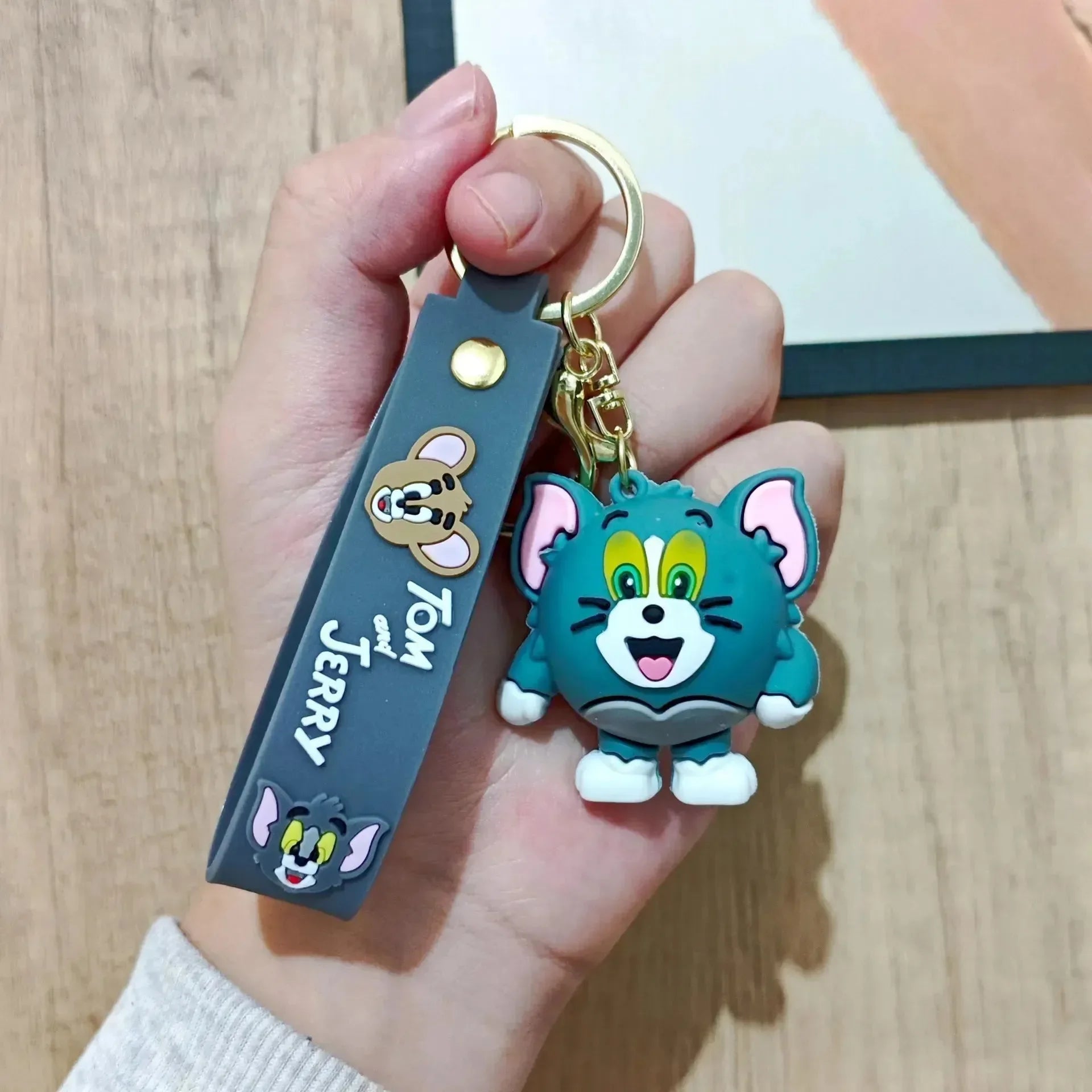 Diaper Dash Tom and Jerry Keychain - Bear Hugs
