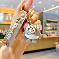 Diaper Dash Tom and Jerry Keychain - Bear Hugs