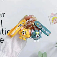 Diaper Dash Tom and Jerry Keychain - Bear Hugs