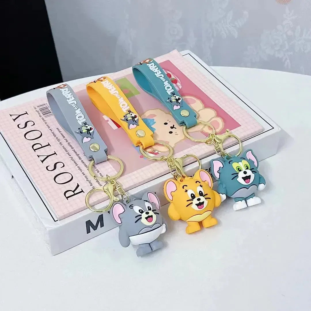 Diaper Dash Tom and Jerry Keychain - Bear Hugs