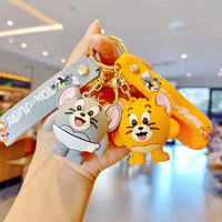 Diaper Dash Tom and Jerry Keychain - Bear Hugs