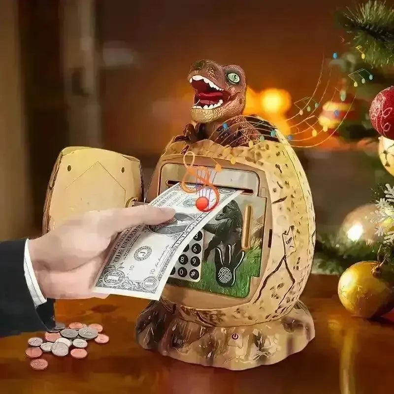 Dino ATM Savings Piggy Bank - Bear Hugs