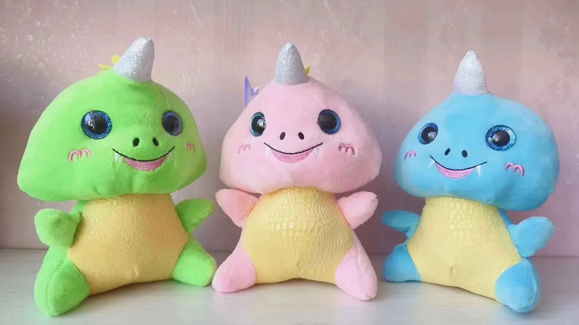 Dino-corn Soft Plushies (25 cm) - Bear Hugs