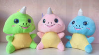 Dino-corn Soft Plushies (25 cm) - Bear Hugs