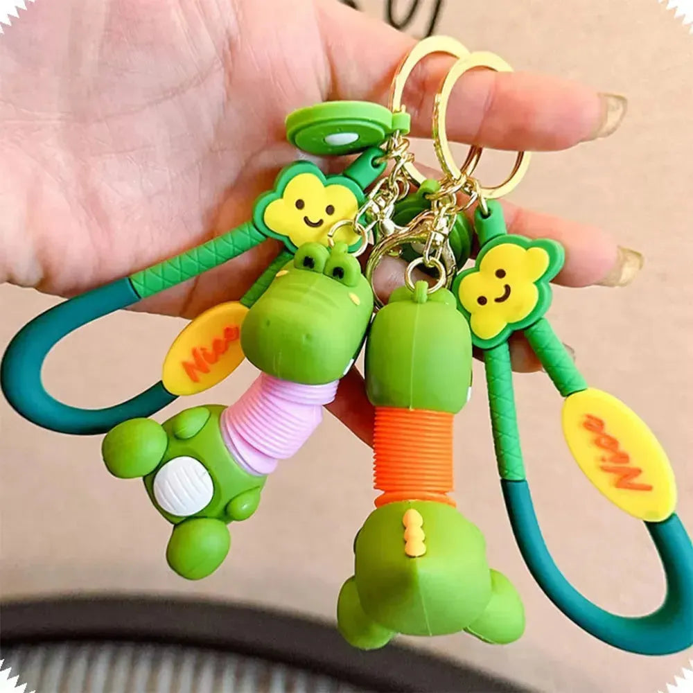 Dino-Mite Expandable Neck Keychain - Bear Hugs