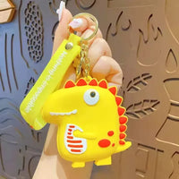Dino-Mite Wallet Keychain - Bear Hugs