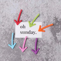 Direct Hit Arrow Fridge Magnets (Set of 6) - Bear Hugs