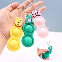 Disney Bubble Pop Keychains - Bear Hugs