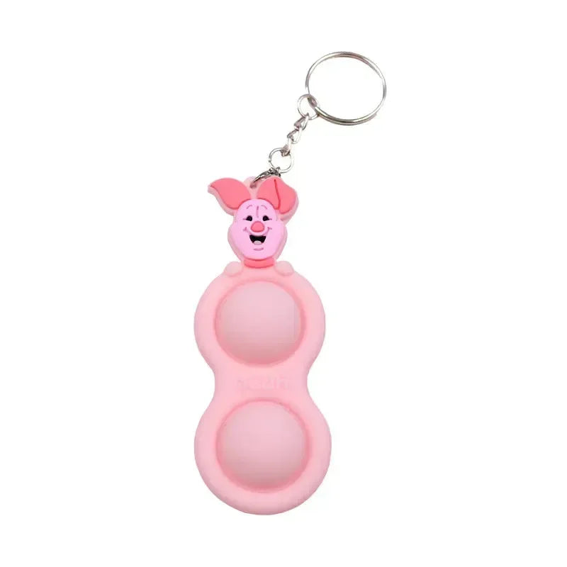 Disney Bubble Pop Keychains - Bear Hugs