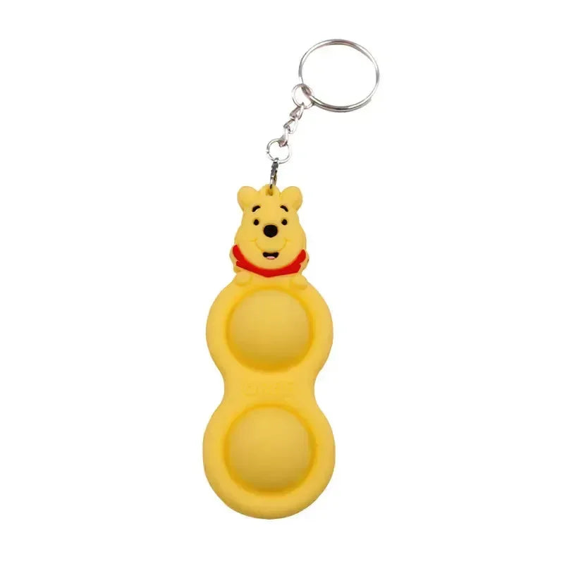 Disney Bubble Pop Keychains - Bear Hugs