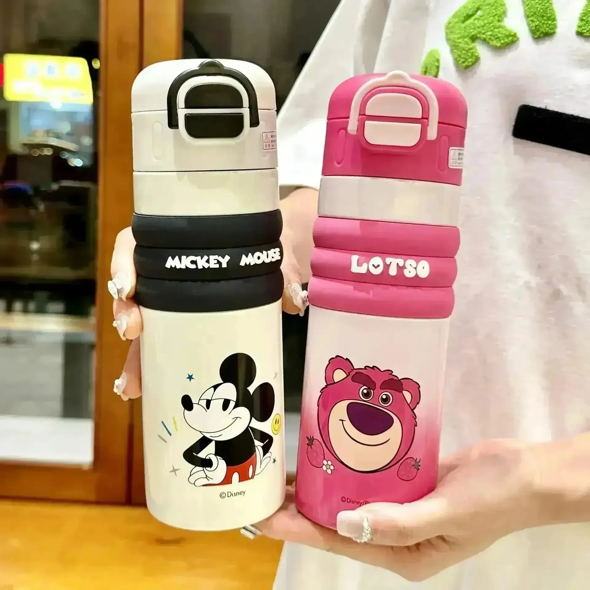 Disney ComfyGrip Premium Thermos Bottle (520 ml) - Bear Hugs