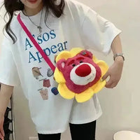 Disney Flower Face Plush Sling Bag (30 cm) - Bear Hugs
