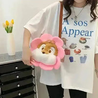 Disney Flower Face Plush Sling Bag (30 cm) - Bear Hugs