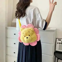 Disney Flower Face Plush Sling Bag (30 cm) - Bear Hugs