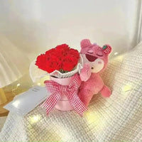 Disney Hugging Lotso Plush Doll Bouquet - Bear Hugs
