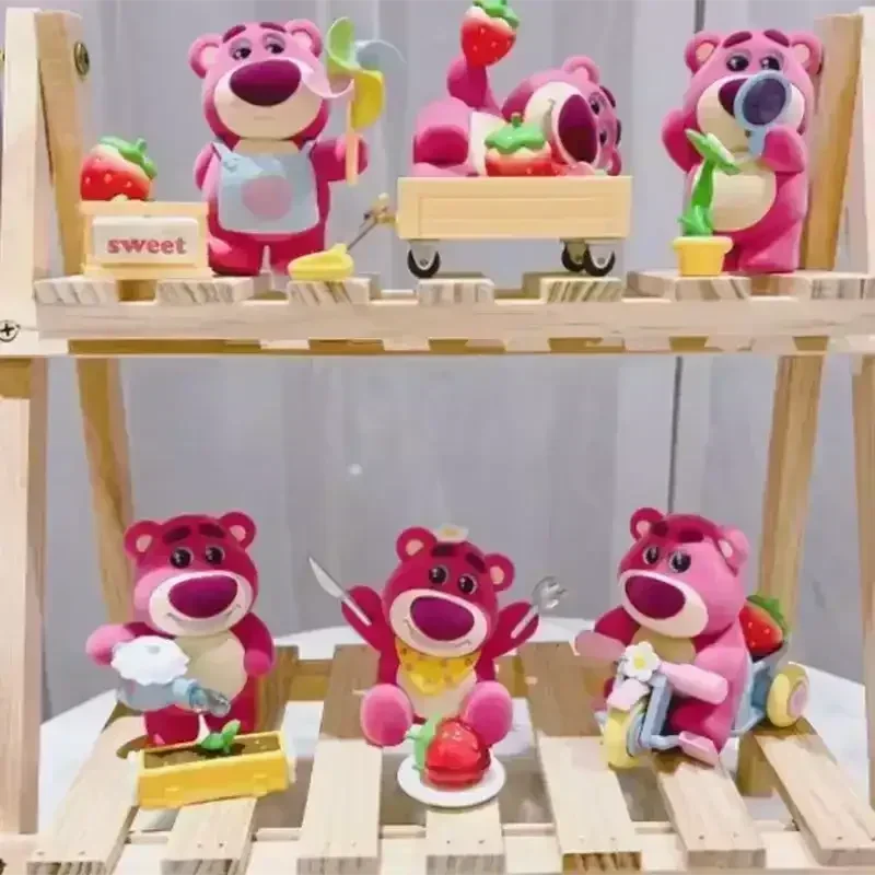 Disney Kawaii Lotso Strawberry Orchard Series Blind Box - Bear Hugs