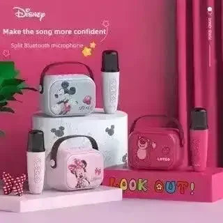 Disney Lotso Mickey Minnie Wireless Microphone Karaoke Speaker - Bear Hugs